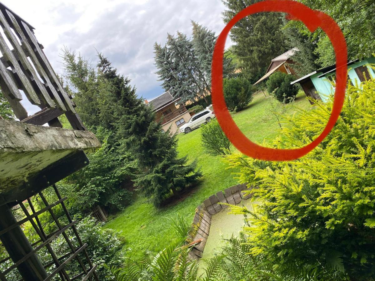 Waldfrieden Bungalow Garnsdorf Ngoại thất bức ảnh