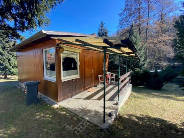 Waldfrieden Bungalow Garnsdorf Ngoại thất bức ảnh